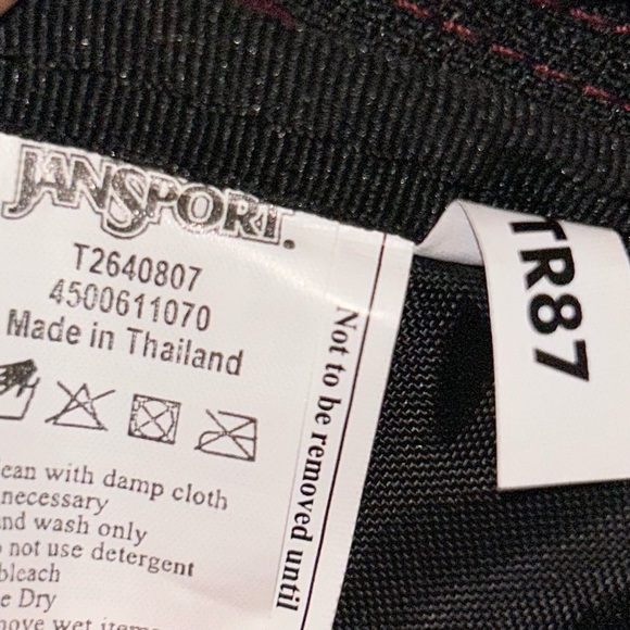 VIRGINIA Tech Hokies Janspirt Half pint burgundy mini backpack/purse VT - Picture 5 of 5